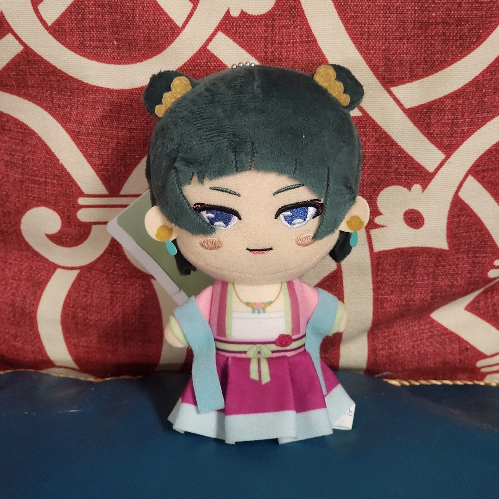 The Apothecary Diaries Mao Mao Mini Plush Keychain Chain Sega Furyu Round One